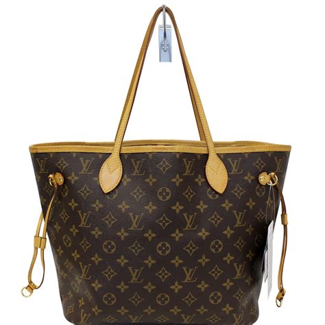 louis vuitton neverfull mm monogram tote bag brown|louis vuitton neverfull mm outlet.